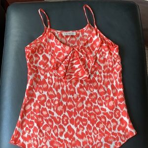 EUC Animal Print Strappy Tank